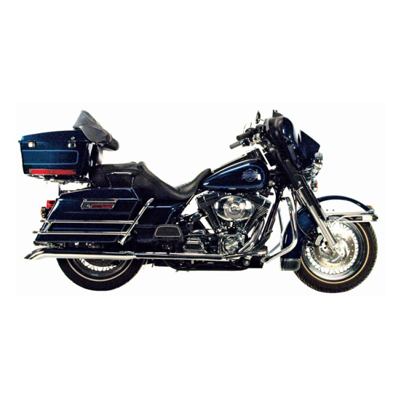 PAUGHCO, INDEPENDENT DUAL HEAD PIPES. CHROME STOCK 1-3/4&quot; DIAMETER CRO 906462