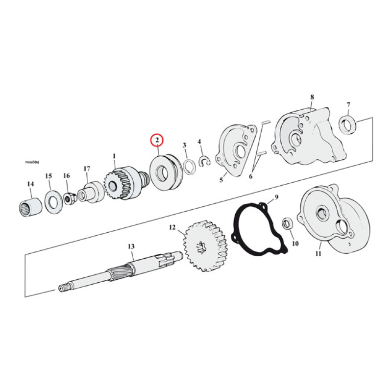 EASTERN SHIFTER COLLAR, STARTER MOTOR 907545