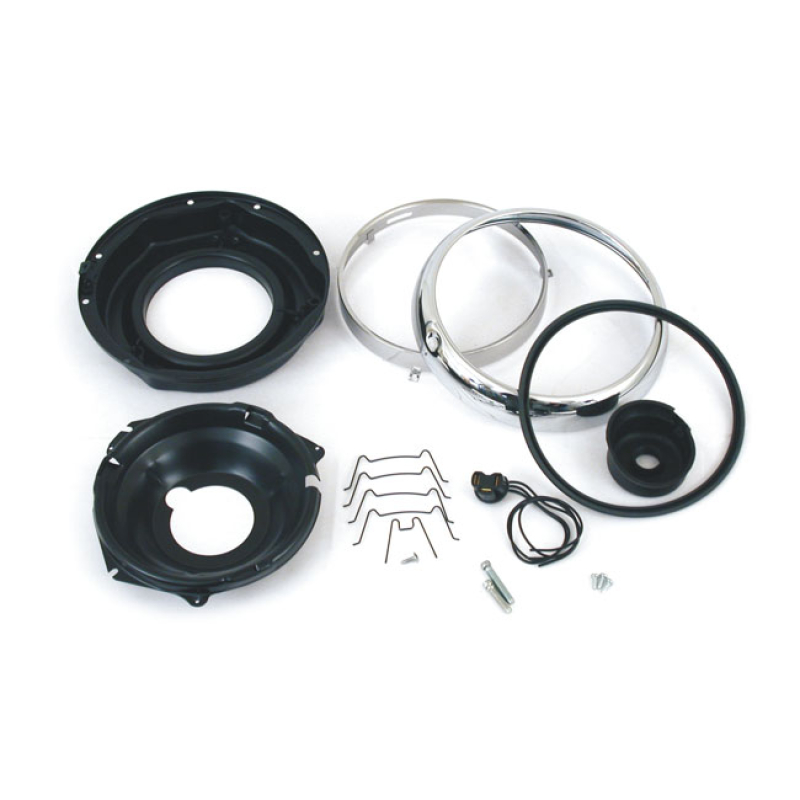 7 INCH HEADLIGHT ASSY AND TRIM KIT 908214