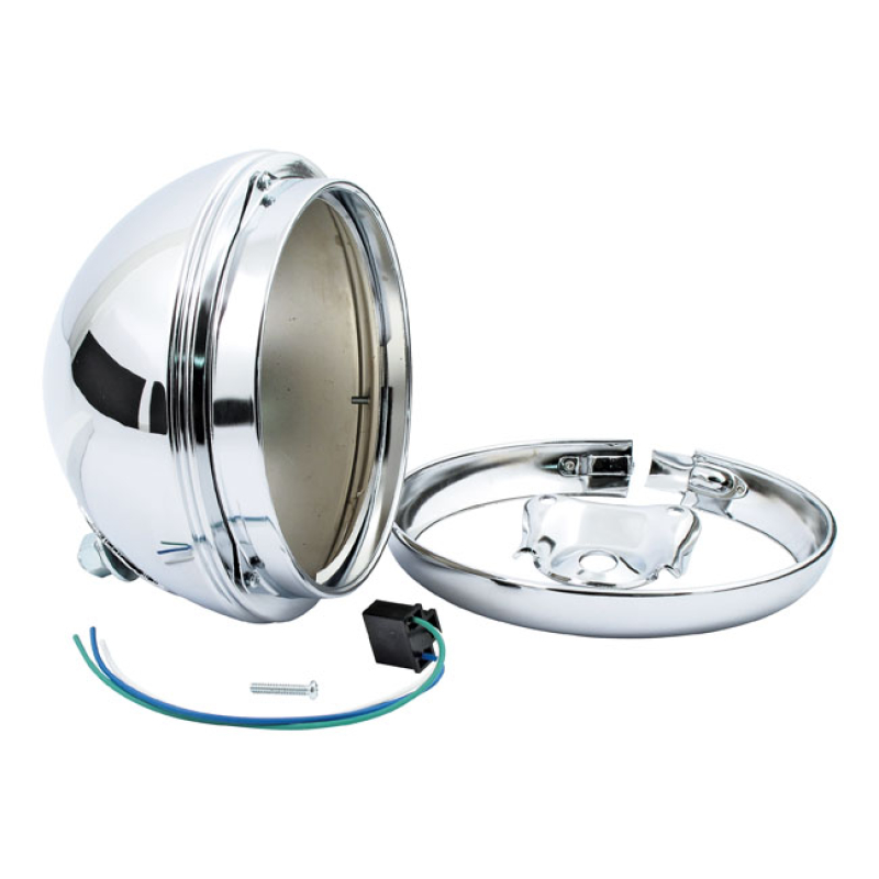 7&quot; OEM HYDRA STYLE HEADLAMP, SHELL ONLY 908215
