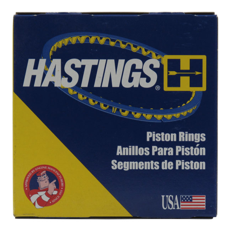 MÄNNÄNRENKAAT STD BT 74&quot;. HASTING PISTON RINGS, STD, CHR/MOLY 908440