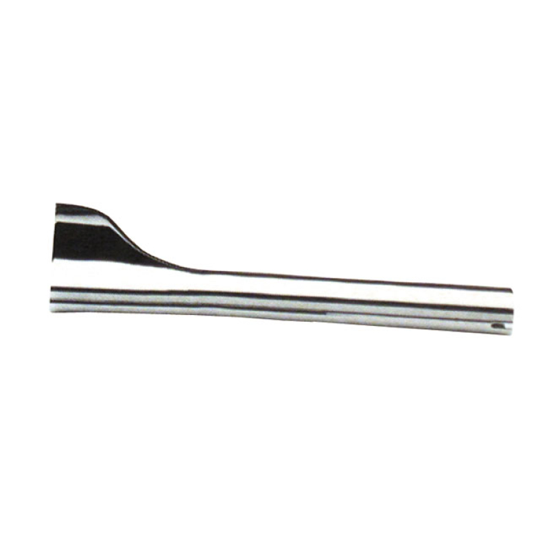 PAUGHCO, DAGO STYLE SLIP-ON FISHTAIL EXTENSION. 18&quot; LONG CHROME. A CUS 908626