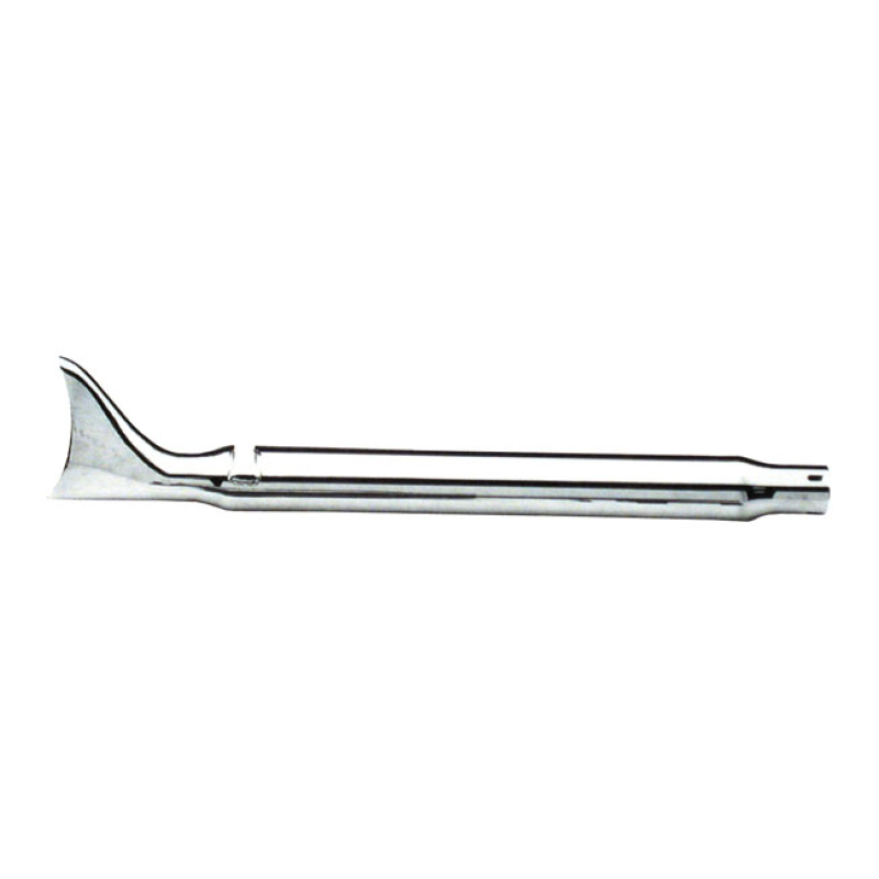 PAUGHCO, TOURING FISHTAIL SLIP-ON MUFFLER. 30&quot; LONG. RIGHT CHROME. RIG 908648