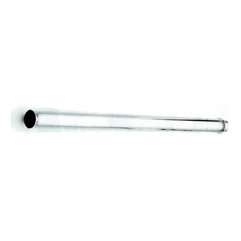 PAUGHCO, TAILPIPE EXTENSION. 31&quot; FLARED TIP. CHROME FITS LEFT & RIGHT. 908681
