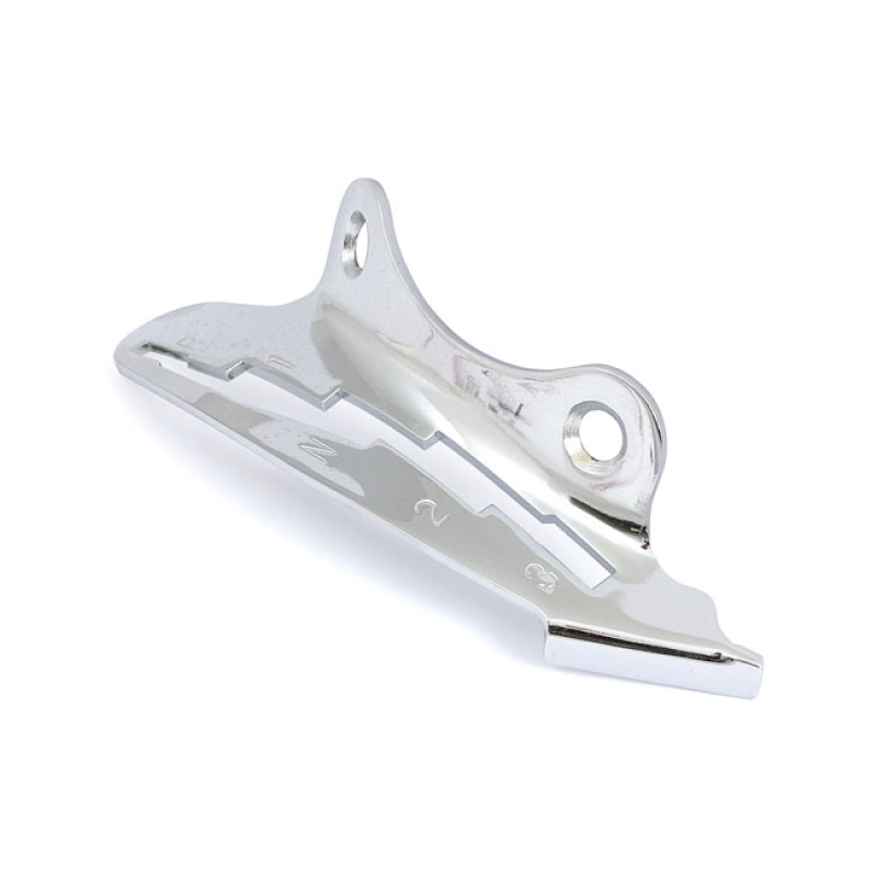 SHIFTER LEVER GUIDE, 3-SPEED & REVERSE. CHROME R1N23 SHIFT PATTERN.  S 909602
