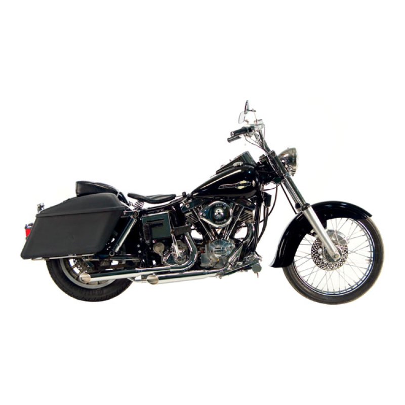 PAUGHCO, SLASH CUT EXHAUST (38&quot;). CHROME KICK & E-START, SLIDER CHANNE 909968