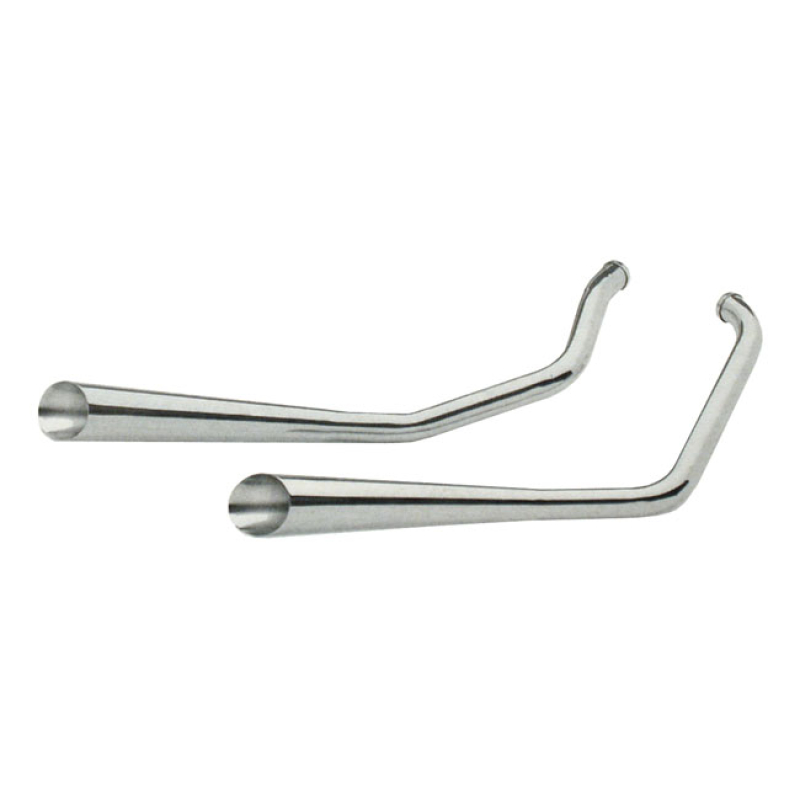 PAUGHCO, MEGAPHONE EXHAUST (38&quot;). CHROME SLIDER CHANNELS. INCL. 500191 909983
