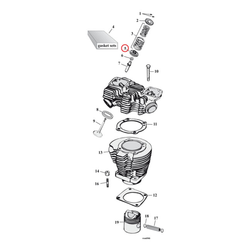 EASTERN LOWER VALVE SPR.COLLAR,STD REPL 910806