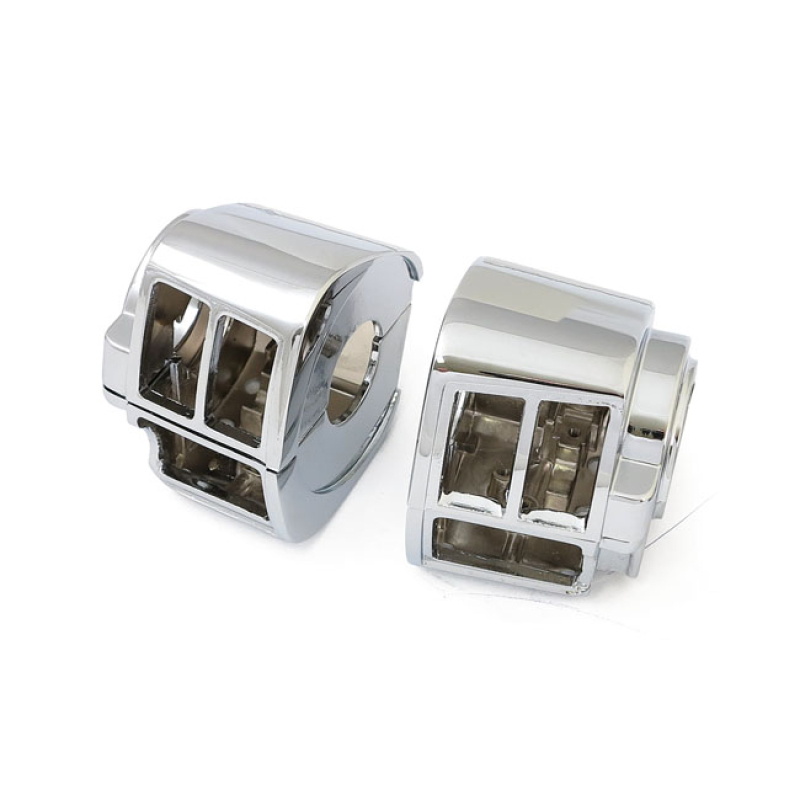 PLAIN SWITCH HOUSING SET, CHROME 913484