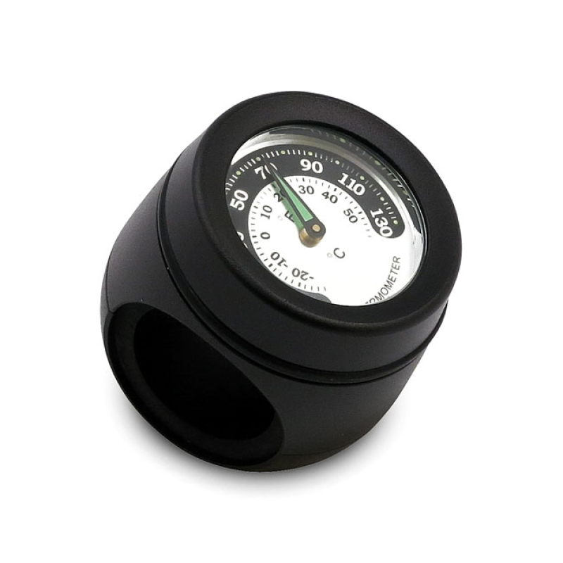 HANDLEBAR MOUNTED THERMOMETER, BLACK 915427