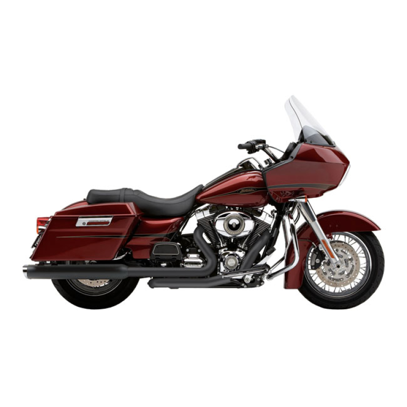 COBRA, 4&quot; TRI-OVAL SLIP-ON MUFFLERS. CHROME 915518