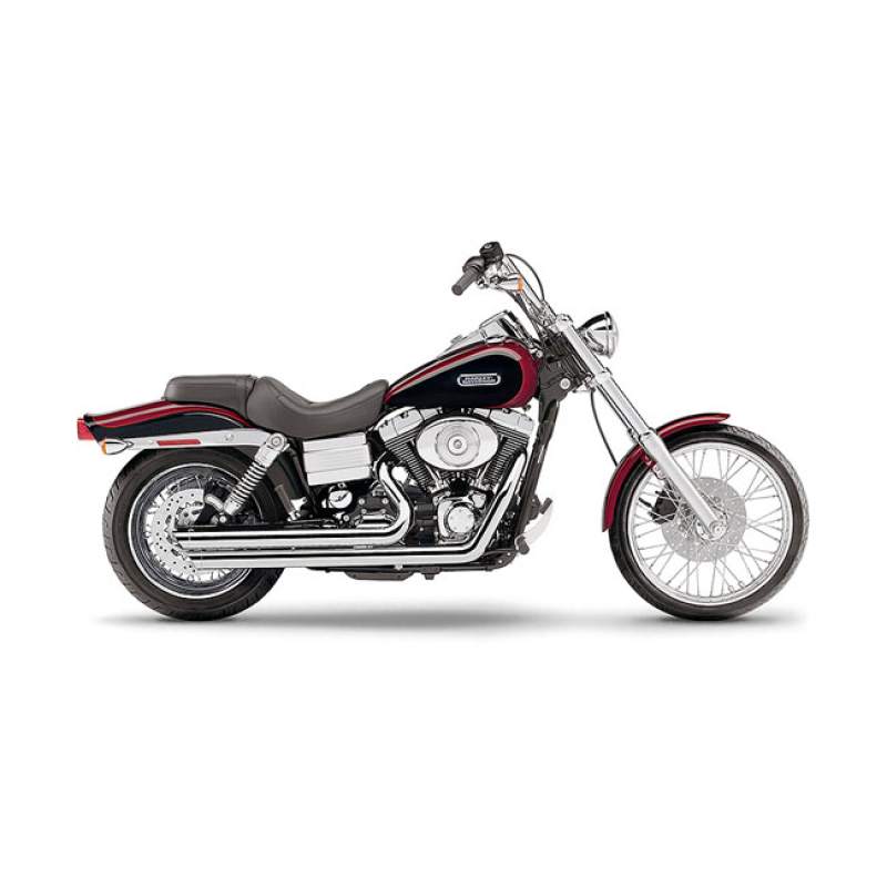 COBRA, SPEEDSTER SLASHDOWN EXHAUST. CHROME CHROME WITH CHROME END CAPS 915548