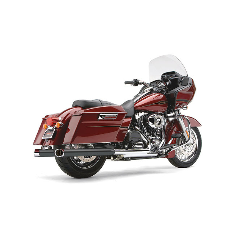 COBRA, 3&quot; SLIP-ON MUFFLERS. BLACK 915868