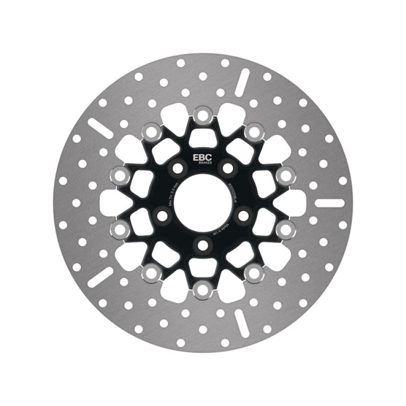 EBC BLACK FLOATING ROTOR REAR. WIDE. BLACK CENTER. ABE APPROVED. DIMEN 915939