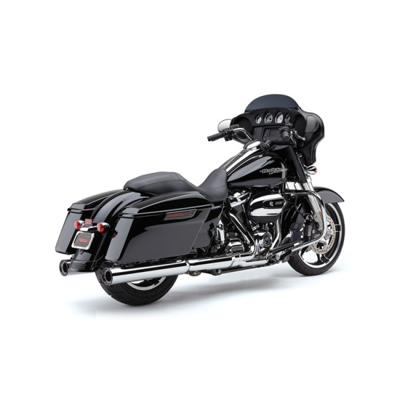 COBRA, 4&quot; SLIP-ON MUFFLERS WITH RACE PRO END CAPS 915994