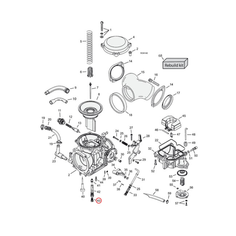 CVP, MAIN JET CV CARB .200 917091