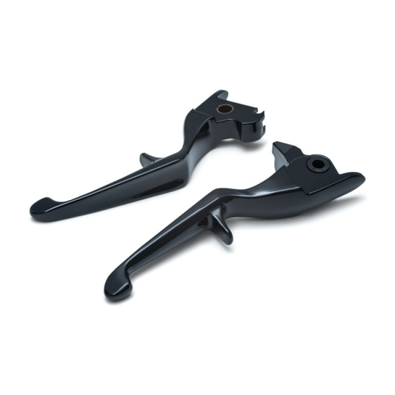 KURYAKYN, TRIGGER LEVER SET GLOSS BLACK; HYDRAULIC OPERATED CLUTCH MOD 917252