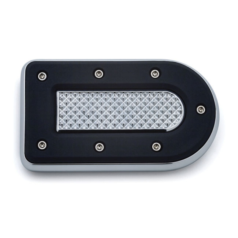 KURYAKYN, HEAVY INDUSTRY BRAKE PEDAL PAD. CHROME A RUGGED APPEARANCE W 917275