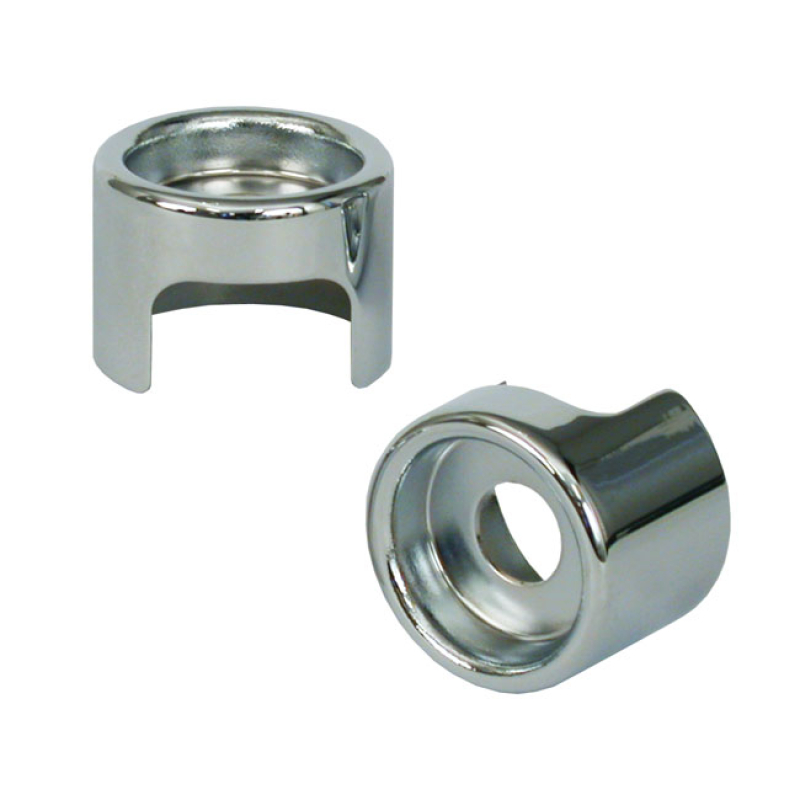 SHOCK STUD COVER SET. CHROME CHROME STEEL REPLACEMENT COVERS.  OEM REP 920018