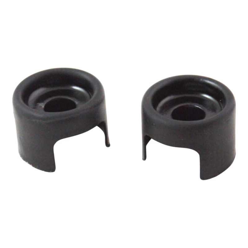 SHOCK STUD COVER SET. BLACK BLACK STEEL.  OEM REPLACEMENT REFERENCE OE 920022