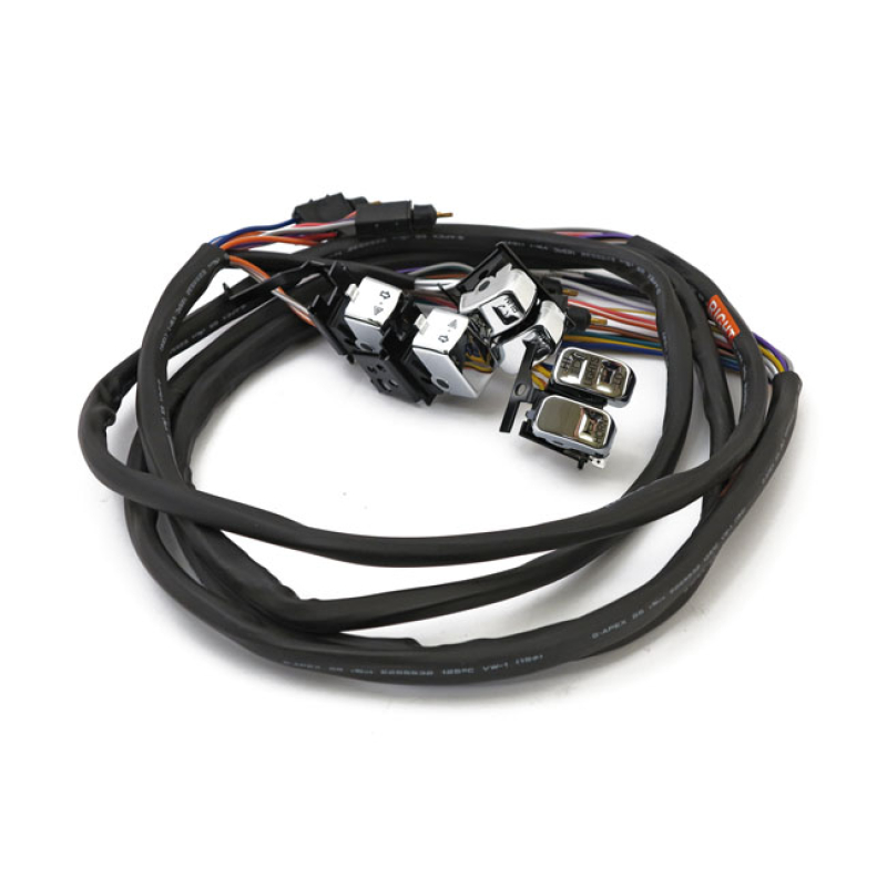 HANDLEBAR SWITCH & WIRING KIT. RADIO/CRUISE. CHROME NOT LIGHTED. DIREC 920157