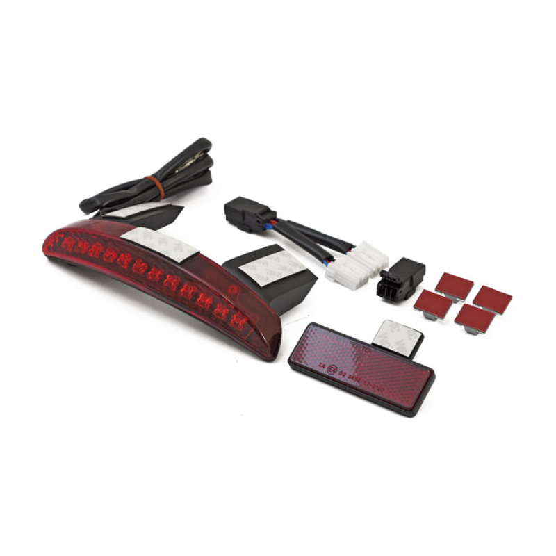 CHOPPED FENDER EDGE LED TAILLIGHT. SMOKE LENS RED LENS. FITS WITH 'CHO 920666