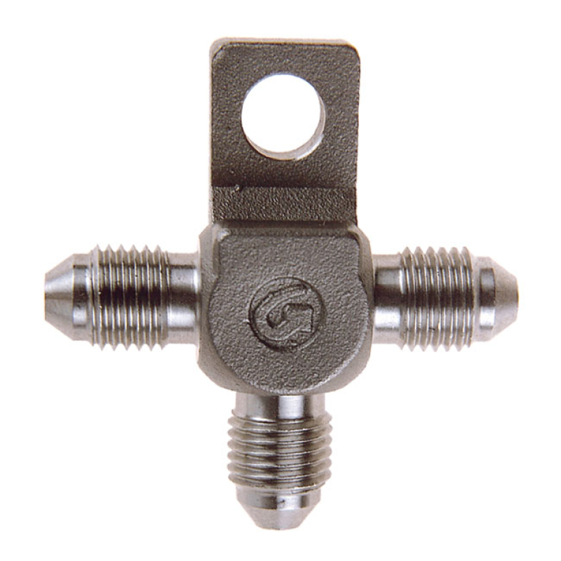 GOODRIDGE T-FITTING, WITH MOUNT TAB. SS 920801