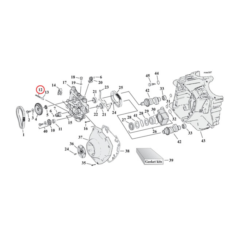 SPRING, RELIEF VALVE OIL PUMP 921165