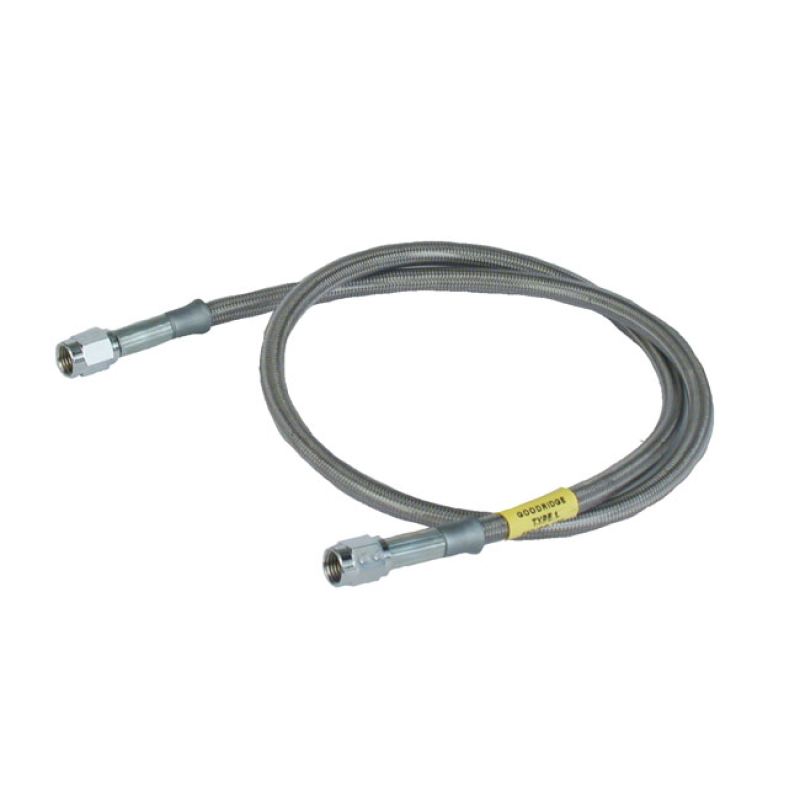 GOODRIDGE BRAKE LINE KIT CLEAR COATED STAINLESS, 30&quot; LONG PRE-FABRICAT 921381