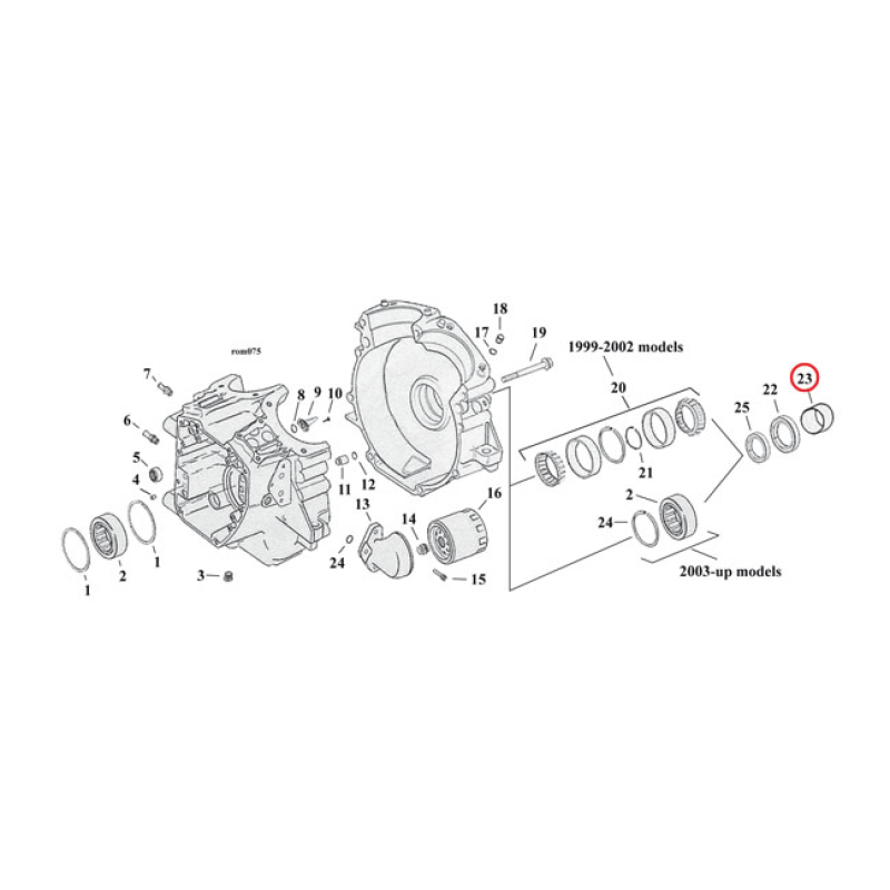 SPACER, SPROCKET SHAFT 921413