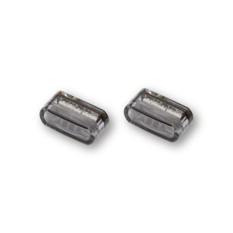 'MODULE 1' TURN SIGNALS, HORIZONTAL MOUNT. SMOKE LENS, ECE SMOKE LENS. 922138