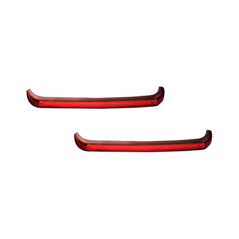 CUSTOM DYNAMICS, SEQUENTIAL LOW PROFILE BAG LIGHTS. RED RED LENS. WITH 922659