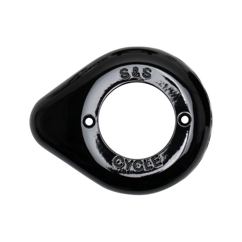 S&S, AIR STINGER TEARDROP COVER ONLY. BLACK STOCK REPLACEMENT. 923190