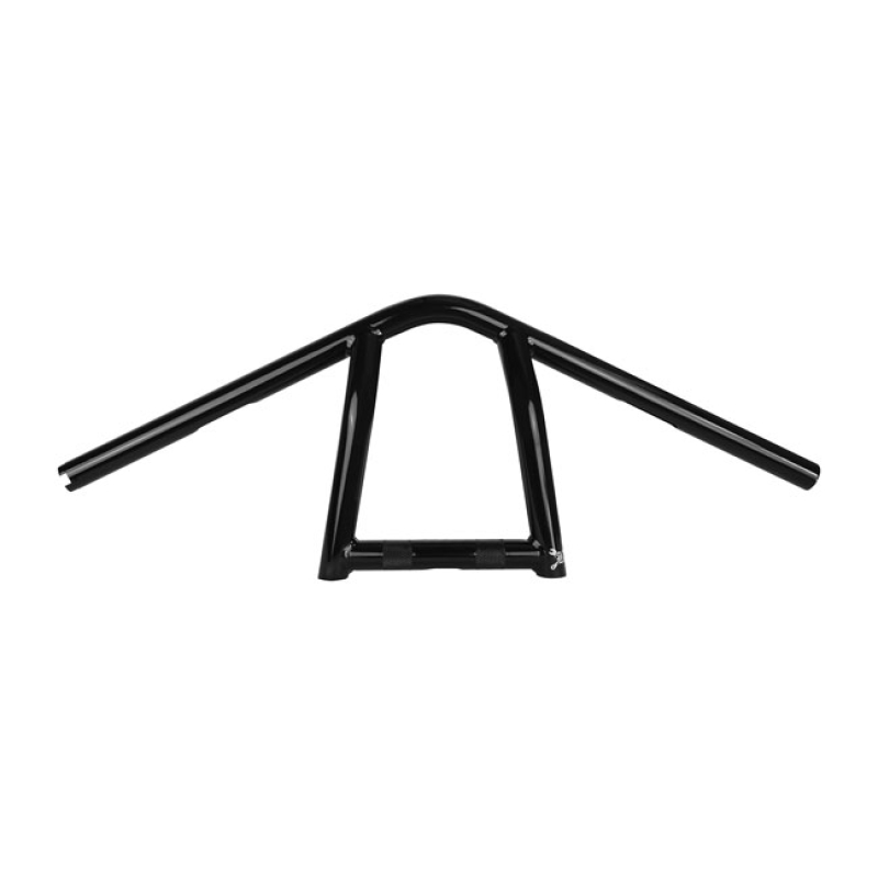 BURLY, THE JIM 1&quot; HANDLEBAR 9&quot; HIGH. BLACK BLACK POWDER COATED FINISH. 925585