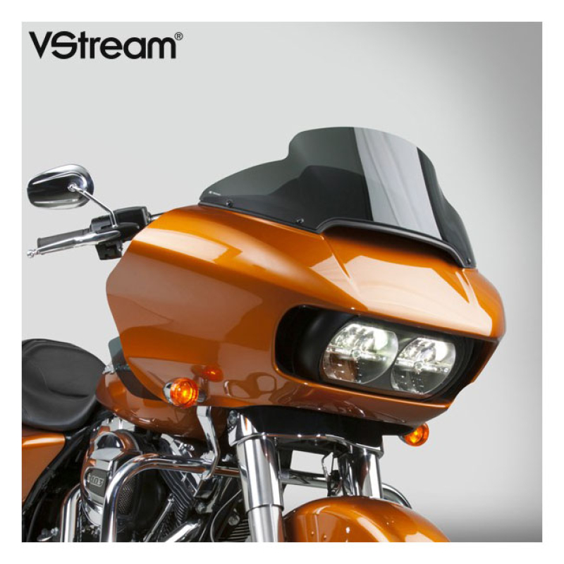 NATIONAL CYCLE VSTREAMÂ® WINDSHIELD 9&quot; LOW; DARK TINT; POLYCARBONATE S 926142