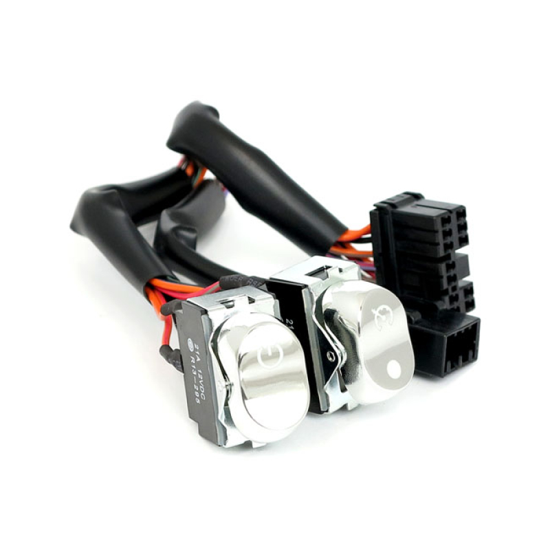 ROCKER SWITCH KIT, INNER FAIRING. CRUISE/ACC. CHROME 926365
