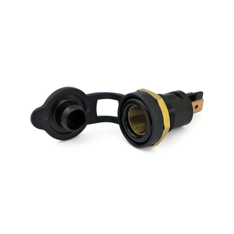 POWER POINT WITH DUST COVER PLASTIC HOUSING; SPADE CONNECTORS 926612