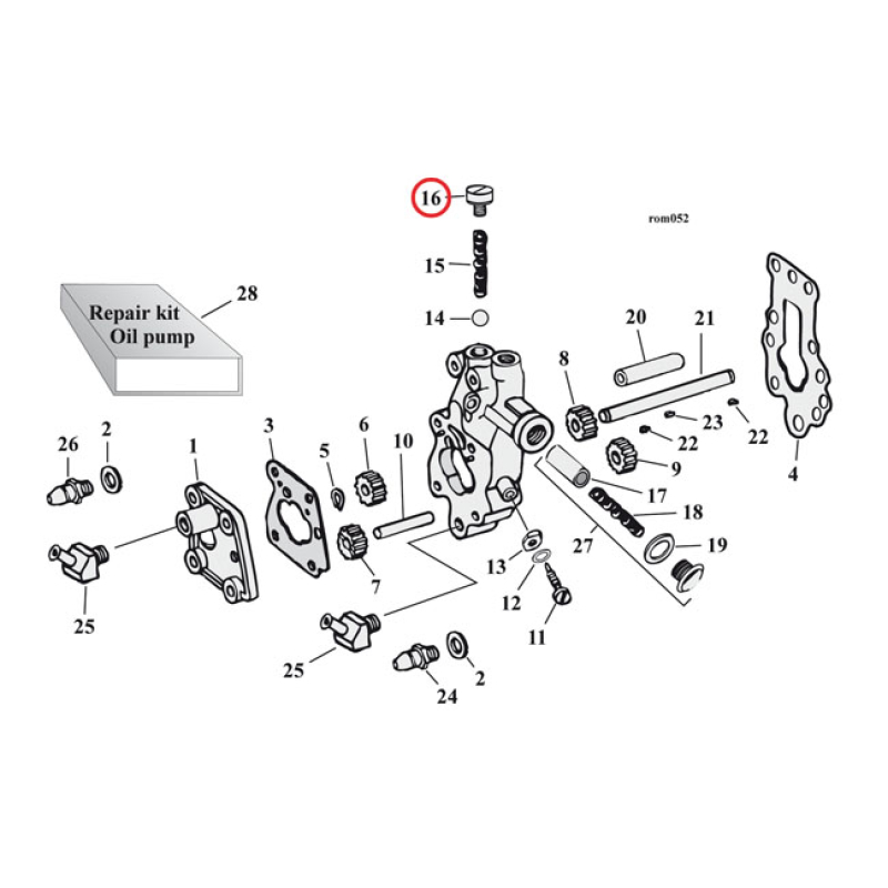 PLUG ALLEN, OIL PUMP CHECK VALVE CHROME 927027