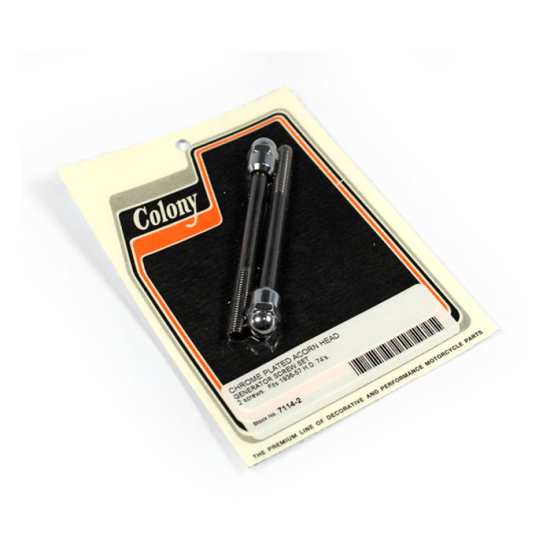COLONY GENERATOR SCREW KIT CHROME, ACORN STYLE 929036