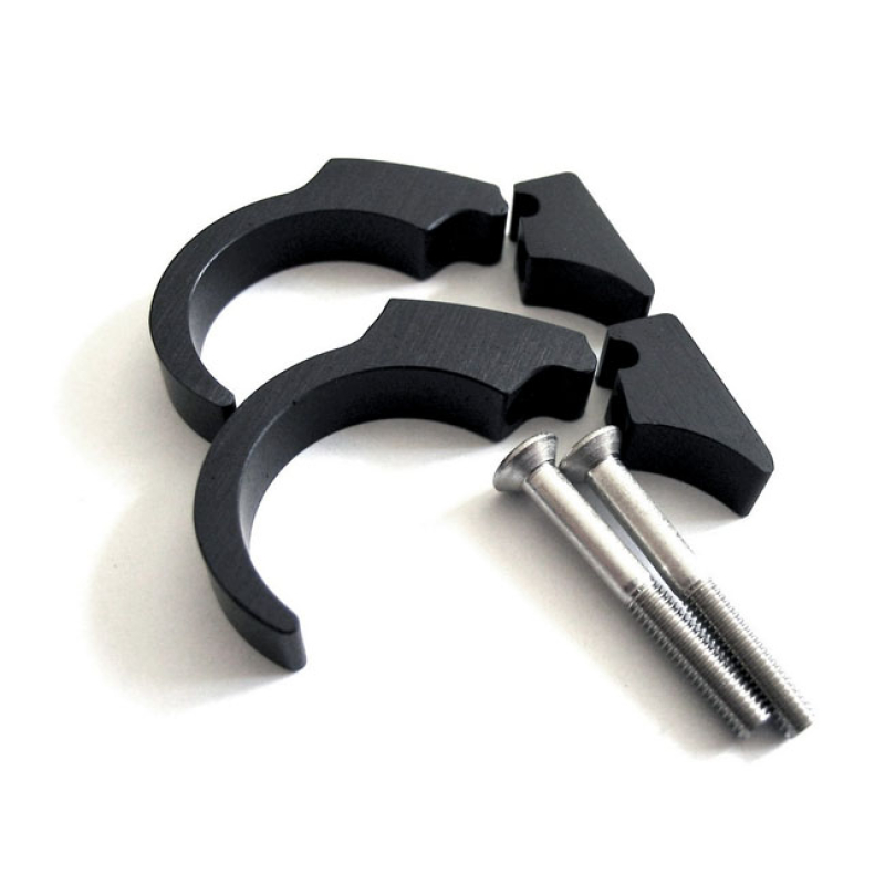 MOTOGADGET, MOTOSCOPE MINI HANDLEBAR CLIP KIT. 22MM. BLACK BLACK ANODI 930195
