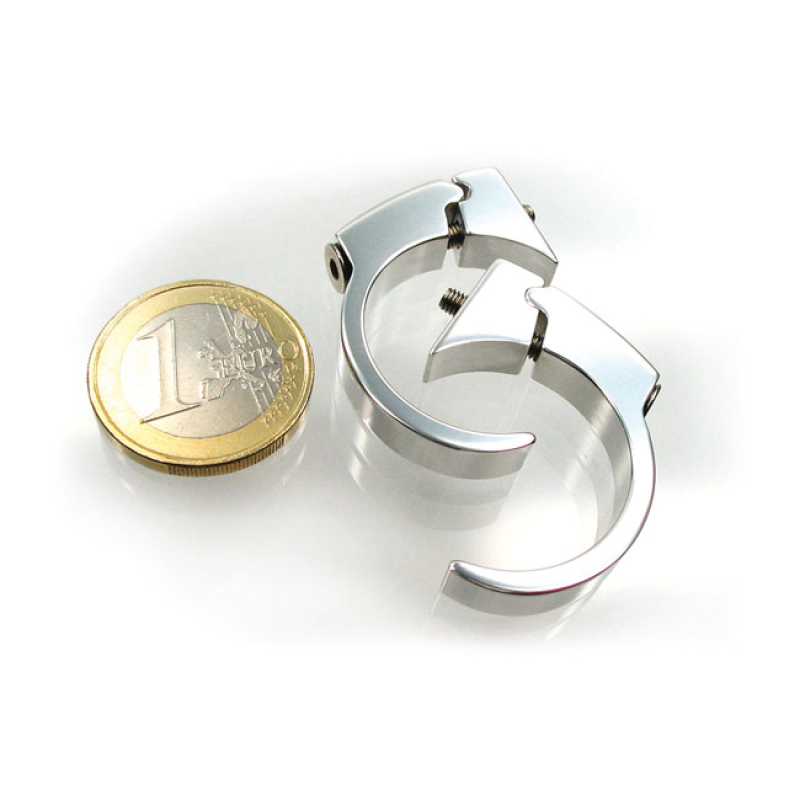 MOTOGADGET, MOTOSCOPE MINI HANDLEBAR CLIP KIT. 1&quot;. POLISHED POLISHED A 930200