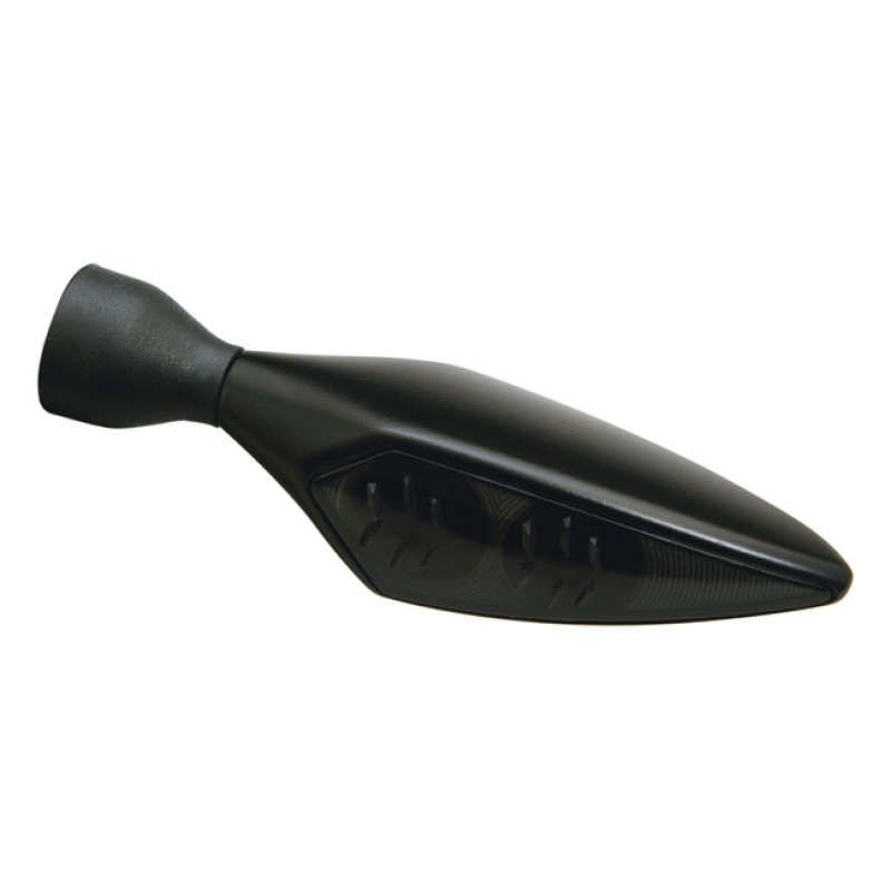 KELLERMANN, MICRO RHOMBUS DARK TURN SIGNAL. FL/RR BLACK.   FRONT LEFT 934716
