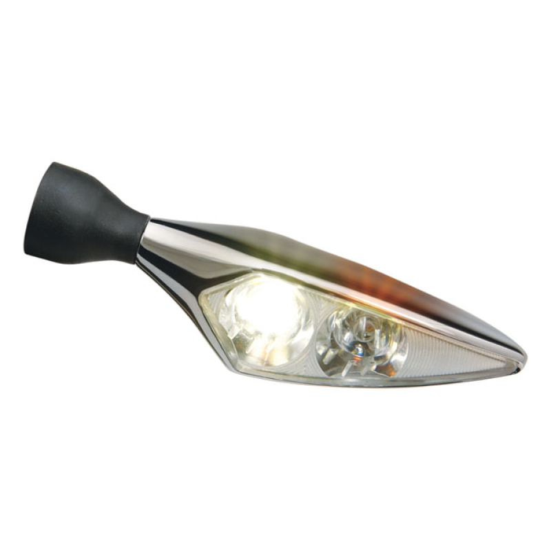 KELLERMANN, MICRO RHOMBUS POSITION LIGHT TURN SIGNAL. FL CHROME.   FRO 934792