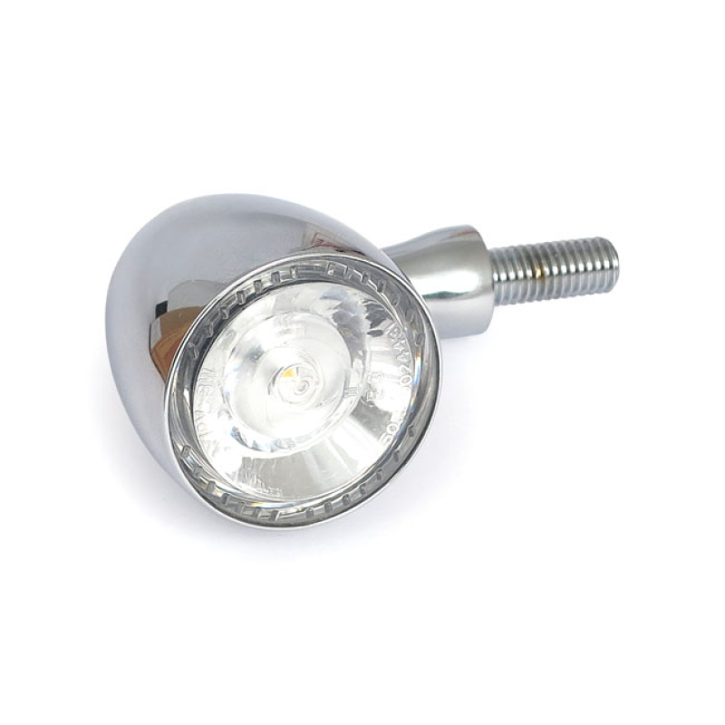 KELLERMANN, BULLET 1000 POSITION LIGHT TURN SIGNAL. CHROME WITH YELLOW 934836