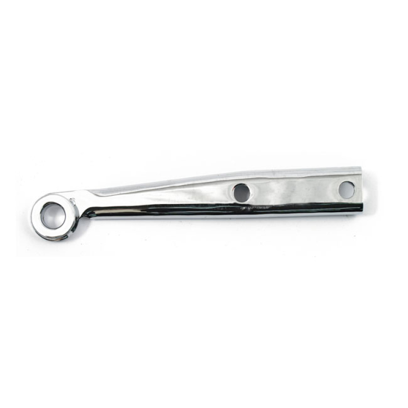 REAR MASTER CYLINDER SUPPORT BRACKET. CHROME STEEL STIFFENER BRACKET F 934909