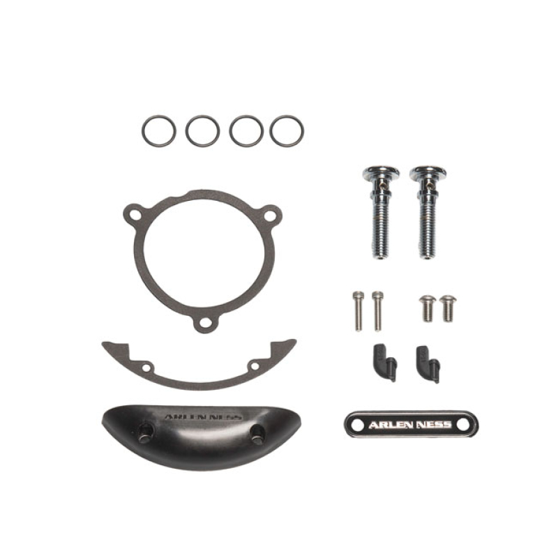 ARLEN NESS, HARDWARE KIT FOR INVERTED AIR CLEANER. CHROME COMPLETE REP 936612