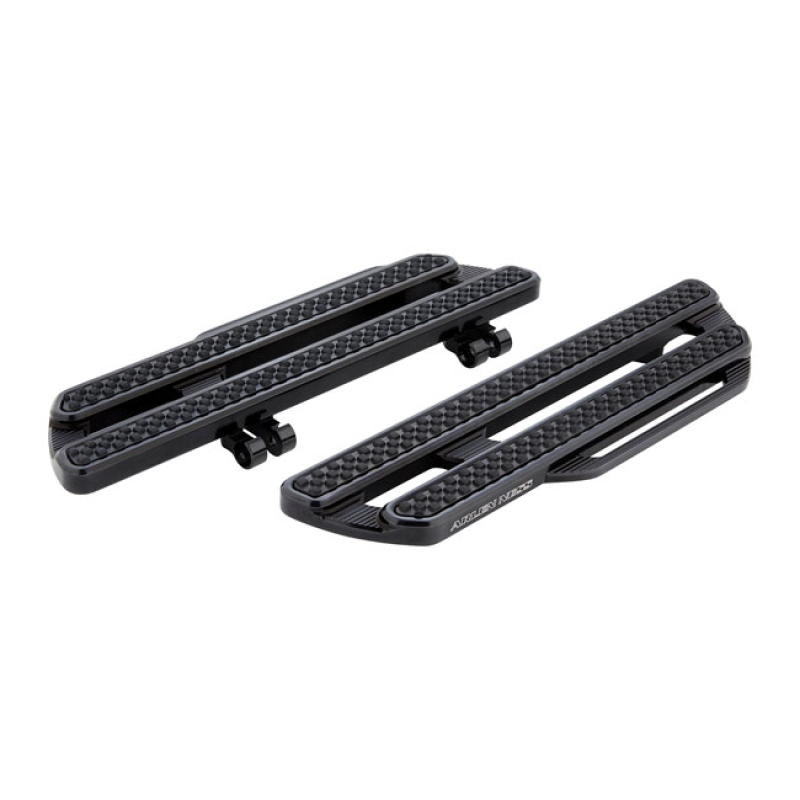 ARLEN NESS, METHOD RIDER FLOORBOARDS. ALL BLACK ALL BLACK ANODIZED FIN 936631
