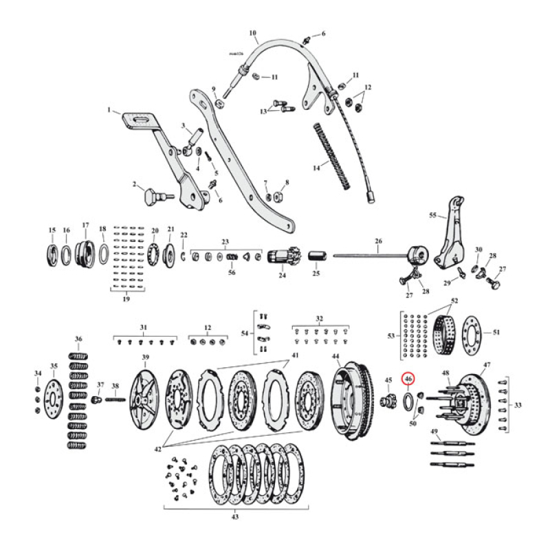 EASTERN LOCKWASHER, CLUTCH NUT 937462