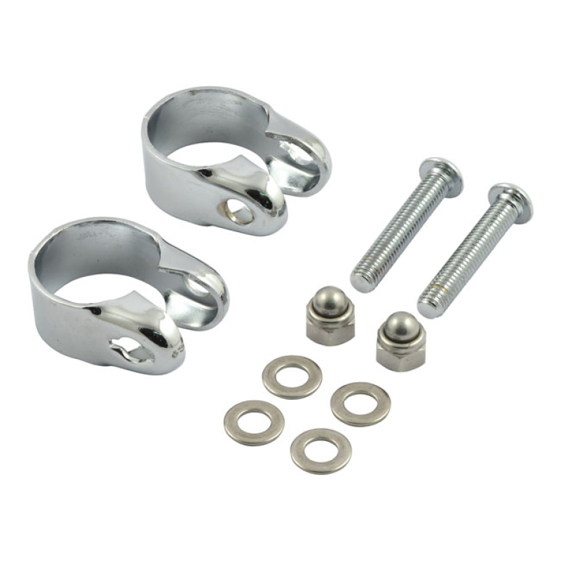 FEHLING, HANDLEBAR RACK CLAMP SET. 1-1/4&quot; 939602