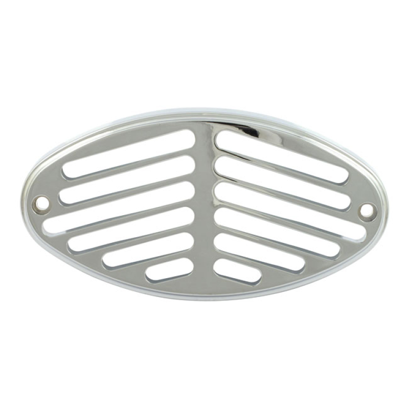 CATEYE TAILLIGHT GRILL. AIR GLIDE, CHROME CHROME PLATED STEEL TAILLIGH 940292